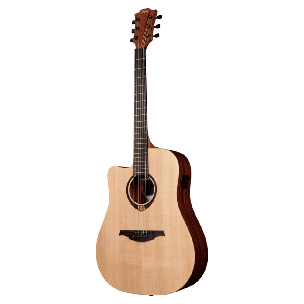 LAG GLA TL70DCE - Tramontane Dreadnought Cutaway Solak Elektro Akustik Gitar
